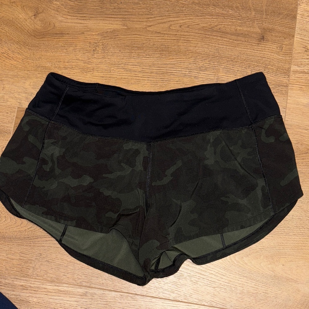 Lululemon Camouflage Shorts